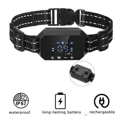 1000M GPS Dog Fence with 100-3280 Ft Range - Rechargeable Waterproof Electric Dog Training Collar with Vibration, Sound, and Shock Features
