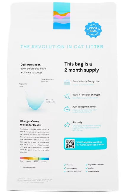 Clumping Health Monitoring Cat Litter, Unscented, 10 Lb Bag